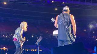 Metallica  Schifoan Wolfgang Ambros cover Live  81619  Ernst Happel Stadion  Vienna AU [upl. by Dnalevets]