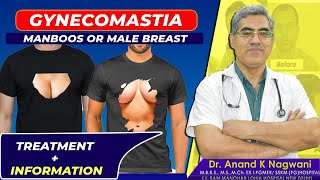 Man Boobs and Male Breast  What is Gynecomastia  Dr Nagwani [upl. by Llacam]