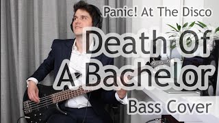 Panic At The Disco  Death of a Bachelor Bass cover with tab [upl. by Ailedamla]