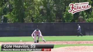 COLE HEAVILIN PROSPECT VIDEO SS RANCHO BUENA VISTA HIGH SCHOOL CLASS OF 2015 [upl. by Hayidan477]