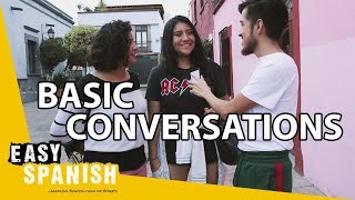 BASIC CONVERSATIONAL PHRASES IN SPANISH for beginners  Easy Spanish 132 [upl. by Farris]