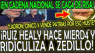 ¡EN CADENA NACIONAL SE C4G0 DE RISA RUIZ HEALY RIDÍCULIZA A ERNESTO ZEDILLO quotHUISTE LADRONquot [upl. by Alik511]