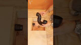 Schluter Shower Drain Installation Part 2  shorts diy howto plumbing showerremodel [upl. by Ahseiyk]