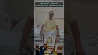 15 Years Of Knee Pain Gone in 2 Days  Sharing His Experience  hospital kneereplacementrecovery [upl. by Nahk]