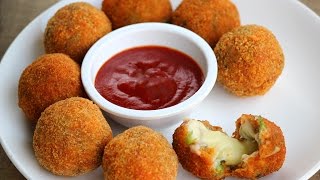 Chicken cheese balls  Foodvedam [upl. by Schmitz]