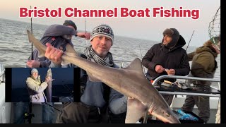 Bristol Channel boat uptide fishing aboard the Lorna Doone for mixed species in February 2023 [upl. by Chaddie]