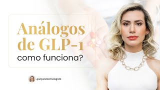 Como funcionam os análogos de GLP1 [upl. by Ahselrac]