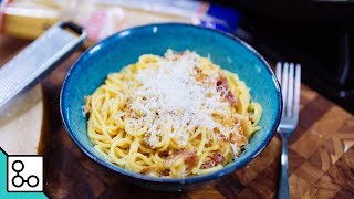 Carbonara à litalienne  YouCook [upl. by Aitret]