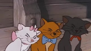 THE ARISTOCATS MOVIE CILP  OMALLEY SAVES MARIE [upl. by Amble]