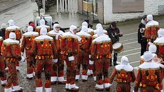 Carnaval de Gerpinnes centre 2019 5 au matin ramassage [upl. by Tacklind211]