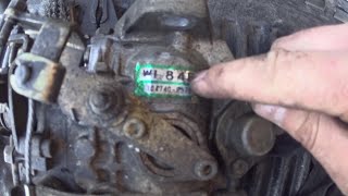 MAZDA WLT injection pump swap bleeding ect [upl. by Alyn901]