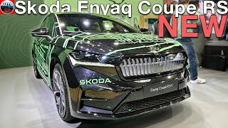 All NEW 2024 Skoda ENYAQ RS  UPDATED Visual REVIEW exterior interior [upl. by Olsen]