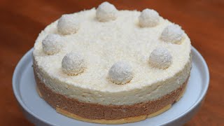 RaffaelloTorte ohne Backen  in 15 Minuten zubereitet [upl. by Sumner]