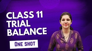 class 11 trial balance  trial balance  class 11 accountancy chapter 14 trial balance [upl. by Ayamat]