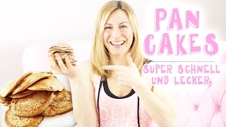 5 Minuten Pancakes Rezept  Gesunde Ernährung super schnell amp einfach  VERONICAGERRITZENDE [upl. by Henriques]