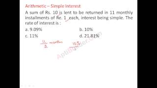 Simple Interest  installments [upl. by Etka898]