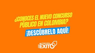 ¿Conoces El Nuevo Concurso Público En Colombia ¡Descúbrelo Aquí [upl. by Orabla]