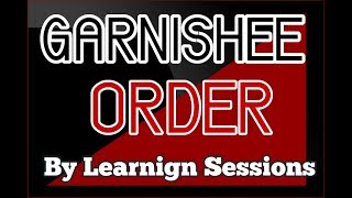 Garnishee order in Detail Jaiib Live Class  What is a garnishee order [upl. by Alissa]