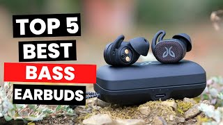 Top 5 Best Bass Earbuds 2024 [upl. by Dede]