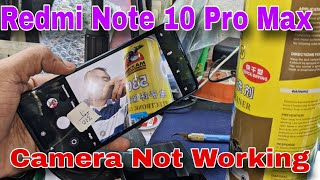 Redmi Note 10 Pro Max front camera not working [upl. by Tove]