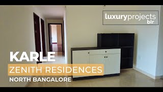 Karle Zenith Residences  Rentals  3 BHK Luxury Apartments [upl. by Oraneg509]