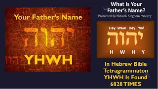 What Is Your Heavenly Fathers Name [upl. by Pas]