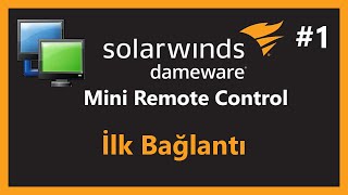 Dameware Mini Remote Control  Uzak Bağlantı Yazılımı  İlk Bağlantı  Ders 1 [upl. by Eikcaj]