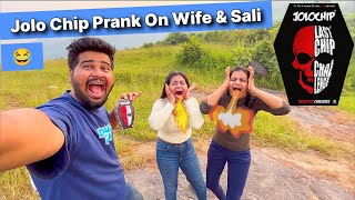 JOLO CHIP Prank On WIFE and SAALI 😂 They Started CRYING 😭 World Hottest Chip Ever 😱 [upl. by Monson]