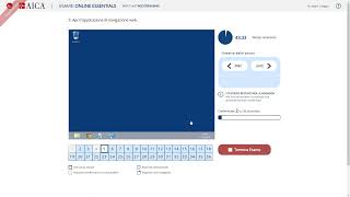AICA Tutorial ATLAS Certificazione Internazionale Alfabetizzazione Digitale ICDL Corso esami ONLINE [upl. by Llewop]