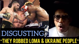 Teofimo Lopez “LOMA GOT ROBBED including the Ukraine People Disgusting what they did to Loma” [upl. by Nylireg676]