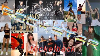 Nickelback Rockstar Extended Hard Rock KPop HipHop Shuffle Shapes Dance to Rock Tribute [upl. by Maurene]