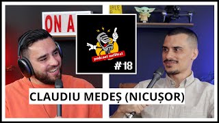 Cum a ajuns în finala iUmor un tip care la 16 ani era gropar Claudiu Medeș  Podcast Nefiltrat 18 [upl. by Ylrac772]