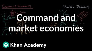 Command and market economies  Basic economics concepts  AP Macroeconomics  Khan Academy [upl. by Morten809]