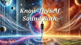 Know Thyself Sound Bath [upl. by Brodie]