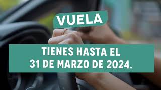 Vuela y haz tu refrendo 2024 ¡Tienes hasta el 31 de marzo [upl. by Enelak443]