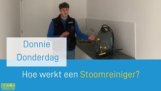 Hoe werkt een Stoomreiniger  Uitleg over Stoomreiniger  GECO Verhuur [upl. by Esli97]