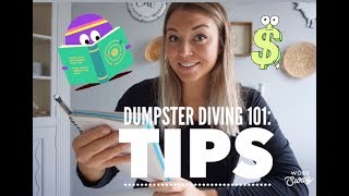 Dumpster Diving 101 Tips for Beginners [upl. by Sybila542]