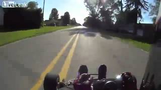 kart con motor de moto  Super fast go kart  up to 170MPH [upl. by Fanchon872]