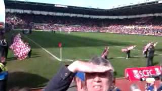 Chelsea fans sing Celery song at Stoke away [upl. by Nauqit]