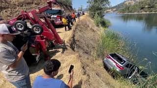 SUV pulled out of Napa County’s Lake Hennessey [upl. by Annaesor344]