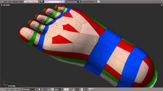 Blender Topology Collection Foot overview [upl. by Avril]