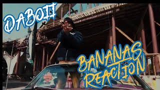 DaBoii  Bananas Official Video Reaction [upl. by Hector]