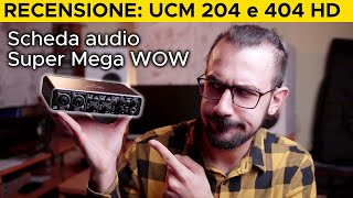 Recensione Behringer UMC 204 HD e UMC 404 HD una delle migliori schede audio sul mercato [upl. by Sampson]