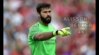 Alisson Becker 4K Clips video ● Liverpool FC ● [upl. by Akiemehs]