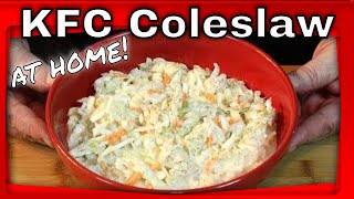 How to Make KFC Coleslaw at Home [upl. by Noskcaj]