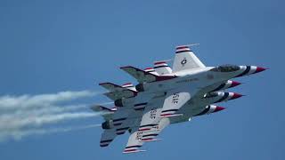 Bethpage Air Show 2023  USAF Thunderbirds Thrilling Performance Highlights [upl. by Nagy831]