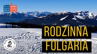 ⛷️ Folgaria Ski Area 2023  rodzinne narty  Łatwe trasy dla początkujących [upl. by Annoif973]