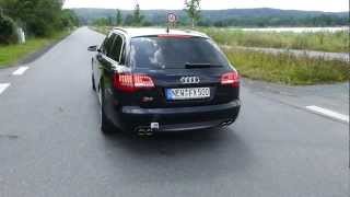 Audi S6 Pedal to the Metal  Eargasm Brutal sound [upl. by Norvall]