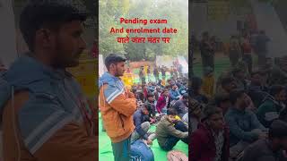 Pending exam and enrolment date वालों का हाल तरस खाओ सरकारviralvideo armyloverceeexam sanjarpur [upl. by Iruy993]