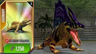 Secodontosaurus Jurassic World The Game [upl. by Lerret]